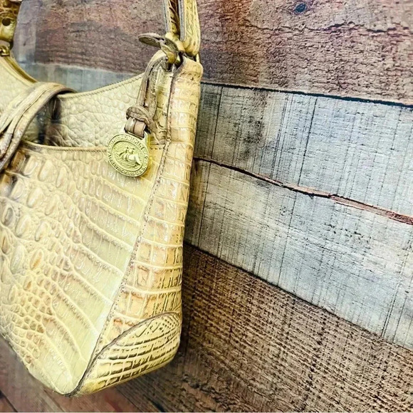 Brahmin Isabelle Vintage Croc Embossed Purse - Picture 3 of 14